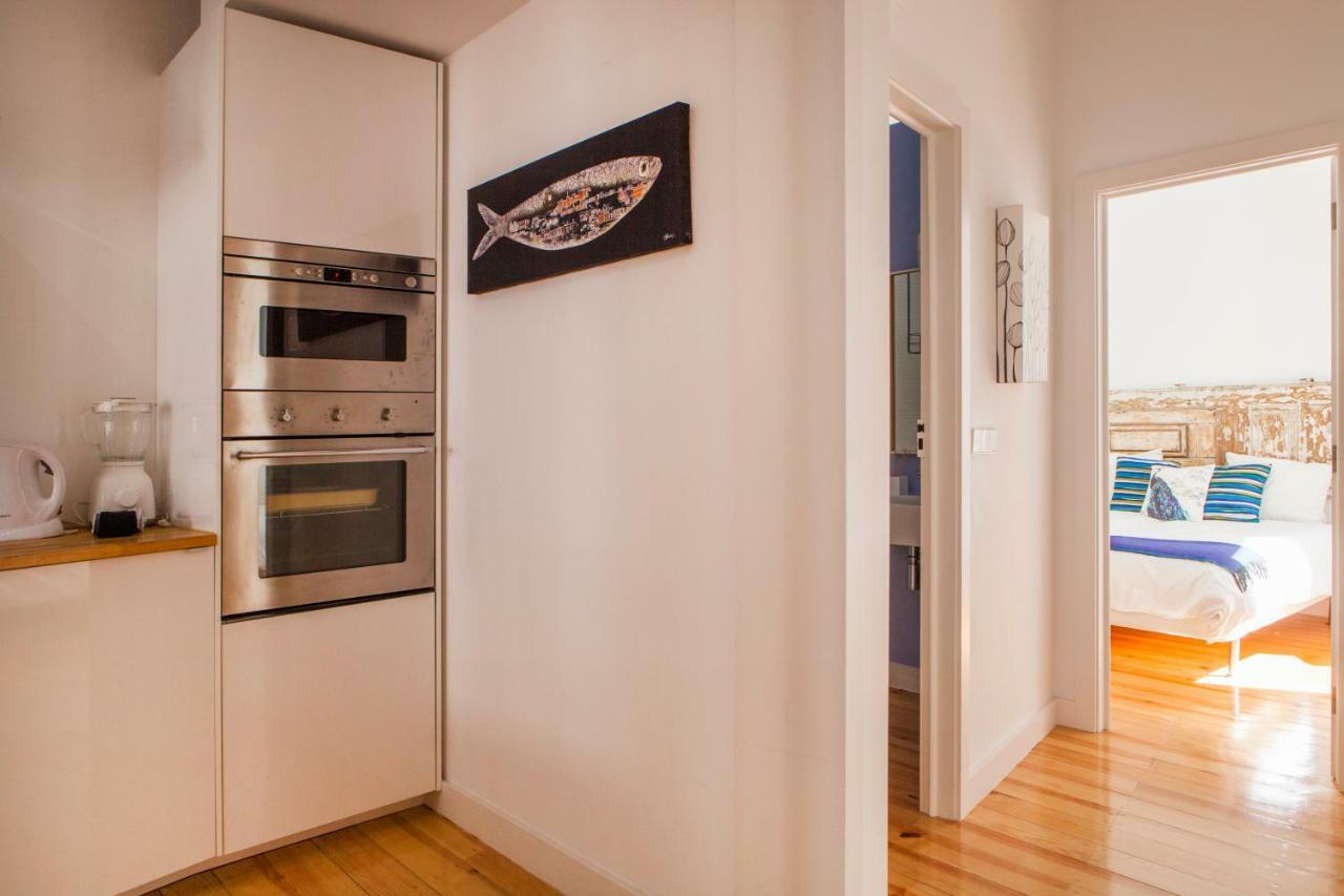 ליסבון Cozy 1St Floor Flat Central Chiado District With Balconies And Ac 19Th Century Building מראה חיצוני תמונה